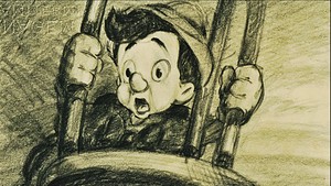  Walt डिज़्नी Sketches - Pinocchio