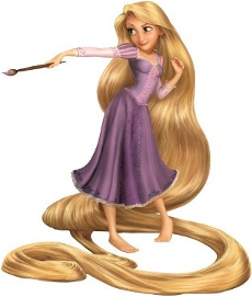  Rapunzel and Merida