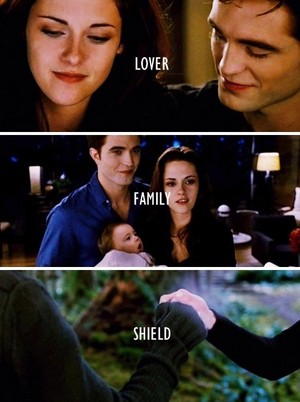 Lover, Family and Shield 