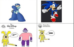  Mega Man vs Sonic the Hedgehog