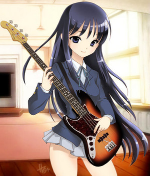 Fender guitar girl