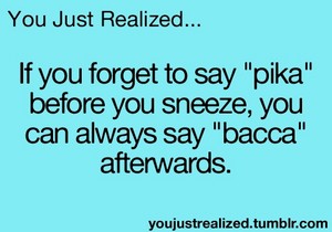  How to sneeze like a geek.