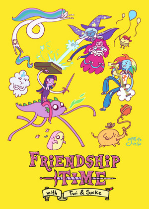  Adventure Time and My Little pony