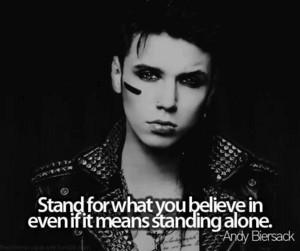  Andy Biersack frases