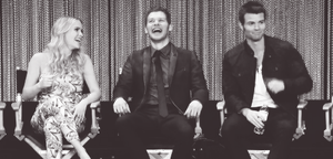 Claire Holt, Joseph 摩根 and Daniel Gillies at the PaleyFest 2014