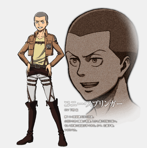 Connie Springer character diseño