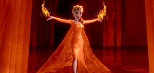  Elsa आग क्वीन