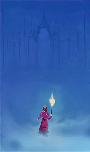  Early Frozen - Uma Aventura Congelante Concept Art por Scott Watanabe
