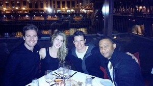  Emily, Stephen, David and Robbie in Chicago