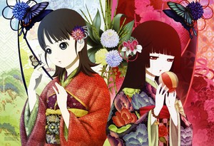 Enma Ai & Yuzuki Mikage | Jigoku Shoujo