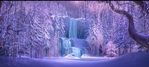 Frozen Waterfall