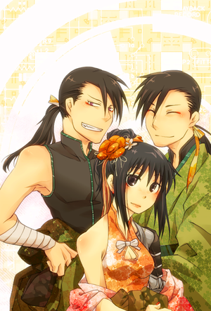 Greed/Ling, LanFan and Ling Yao