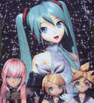  Hatsune Miku and the vocaloid