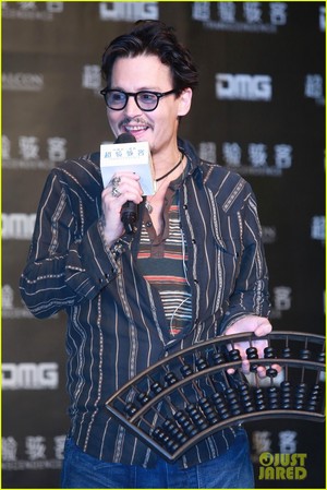  Johnny - "Transcendence" Beijing Premiere (30 Mar 2014)