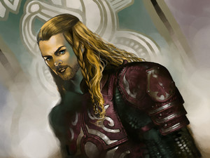 Eomer of Rohan by Mael Nohara