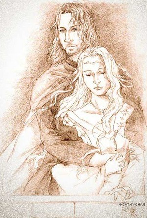  Faramir and Eowyn oleh lotr-ships