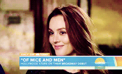  Leighton Meester and Of Mice and Men cast on Today onyesha , 17 March 2014