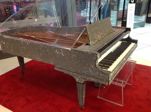 Liberace's Rhinestone Piano in Las Vegas