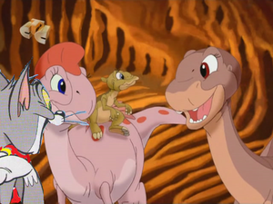  Littlefoot, Ruby, Ducky and Tom