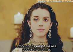 Mary and Francis playing matchmaker [Reign 1x15 The Darkness]
