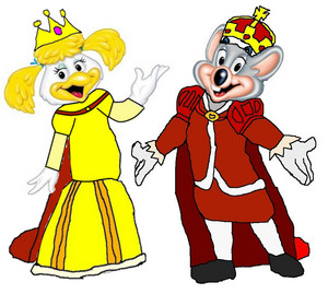  Queen Helen Henny and King Chuck E. Cheese