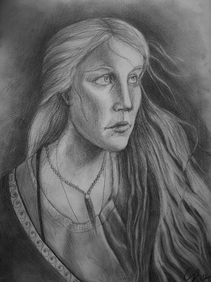  Rohirrim (woman) por Egle Vismantaite