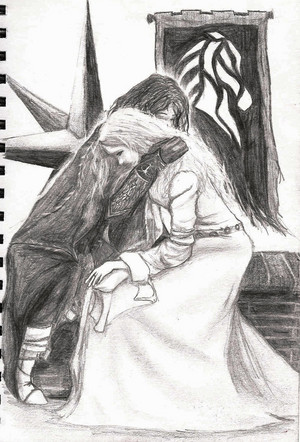  Sorrow: Aragorn and Eowyn por Estel