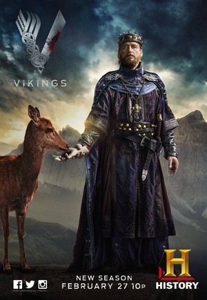  Vikings Season 2 Character Poster