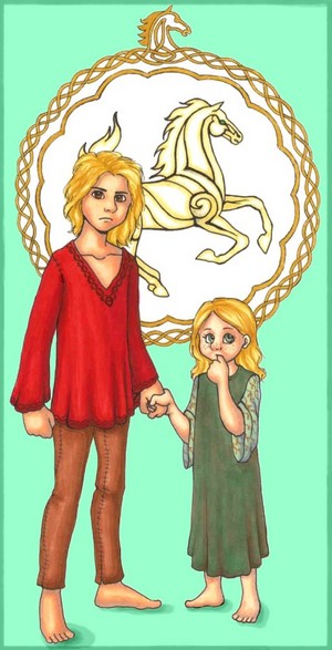  Young Eomer and Eowyn par kathrynlillie