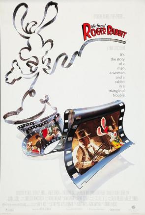  "Who Framed Roger Rabbit" Movie Poster