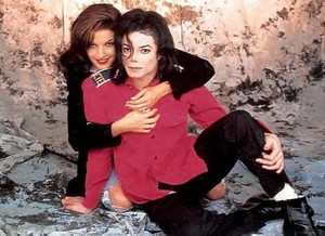  1994 Wedding Portrait Of Michael And Lisa Marie Presley-Jackson