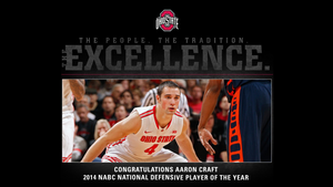  AARON CRAFT 2014 NABC NATIONAL DEFENSIVE PLAYER OF THGE năm