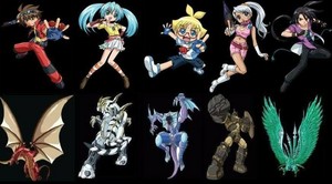  Battle Brawlers and their Bakugan (heroes only)