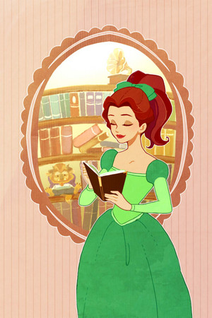  Belle in Green Dress