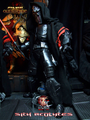 Calvin's Custom One Sixth Scale SWTOR Sith Acolyte figures