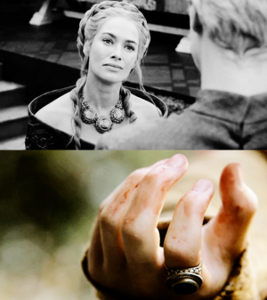  Cersei Lannister and Joffrey Baratheon