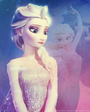  Elsa Looking Through the Past