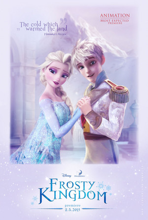  Elsa and Jack Frost in Frosty Kingdom