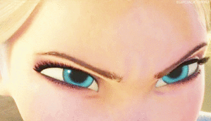 Elsa's eyes