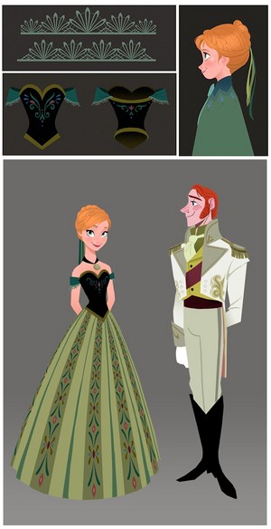  アナと雪の女王 - Costume デザイン
