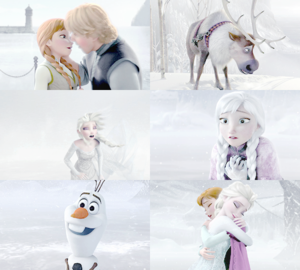  Frozen - Uma Aventura Congelante white