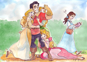  Gaston and Belle
