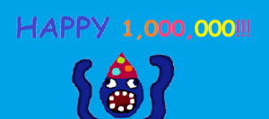  HAPPY 1,000,000 SQUIDOODLY!!!!!!!