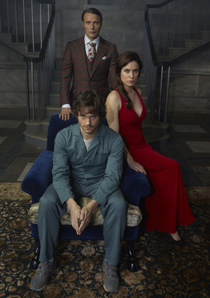  Hannibal Lecter, Alana Bloom and Will Graham