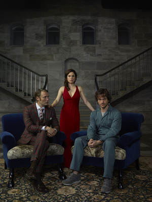  Hannibal Lecter, Alana Bloom and Will Graham