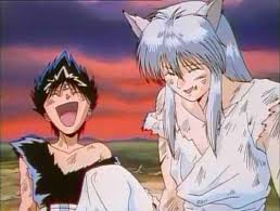  Heia and Kurama~ Laughing