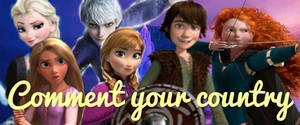  I DARE Du TO Kommentar YOUR COUNTRY! credits to Rise of the Merida - Legende der Highlands Frozen Rapunzel – Neu verföhnt Drachen on Facebook