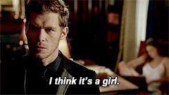  Klaus Mikaelson over his little girl