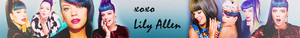  Lily Allen banner