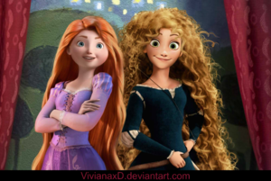 Merida and Rapunzel Switch